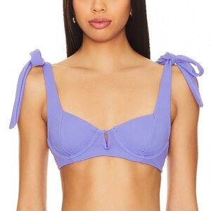 Beach Riot Blair Top Lavender Size S NWT